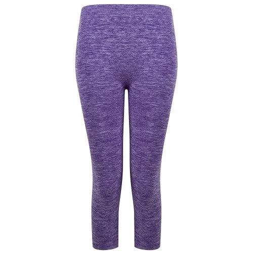 Tombo Womens/Ladies Seamless 3/4 Leggings Comfortable Cold Weather Leggings