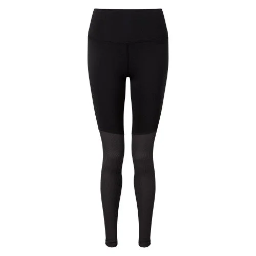 TriDri Womens/Ladies Rib Knit Contrast Bottom Yoga Leggings Fashionable Solid Color Tights TriDri Womens/Ladies Rib Knit Contrast Bottom Yoga Leggings Fashionable Solid Color Tights