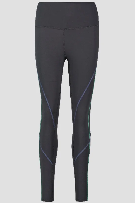 Women's P.E Nation Takeover Black Legging Fashionable Printed Legging Pants