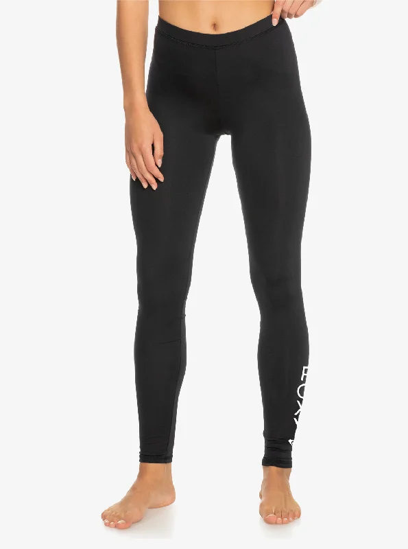 Womens Roxy Waves Leggings Trendy Flared Leggings
