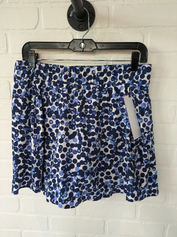 Blue Athletic Skirt Talbots, Size 8petite asymmetrical skirt cut