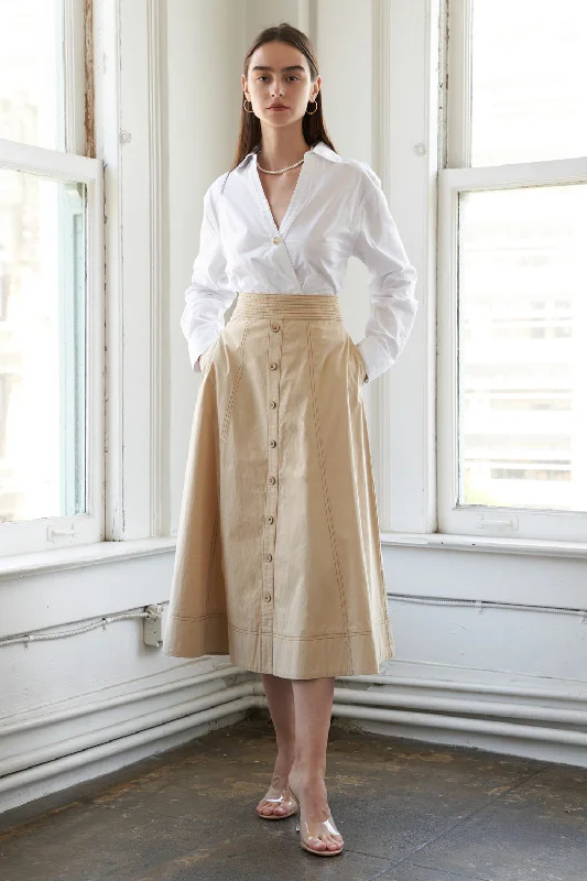 ENCHANTED ELEGANCE MIDI SKIRT cashmere skirt soft