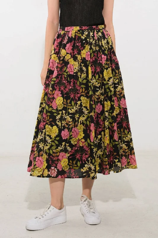 LOVE YOU MORE WOVEN MIDI SKIRT wool skirt warm