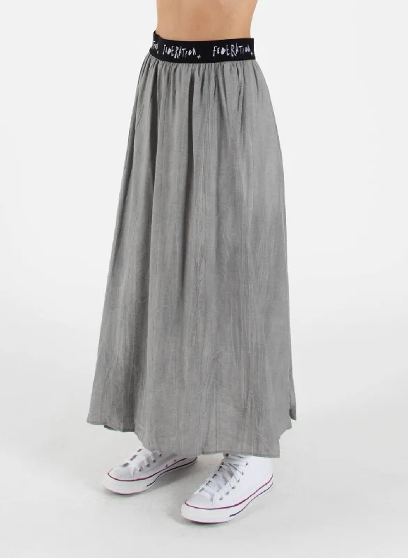 Florence Maxi Skirt denim skirt stylish