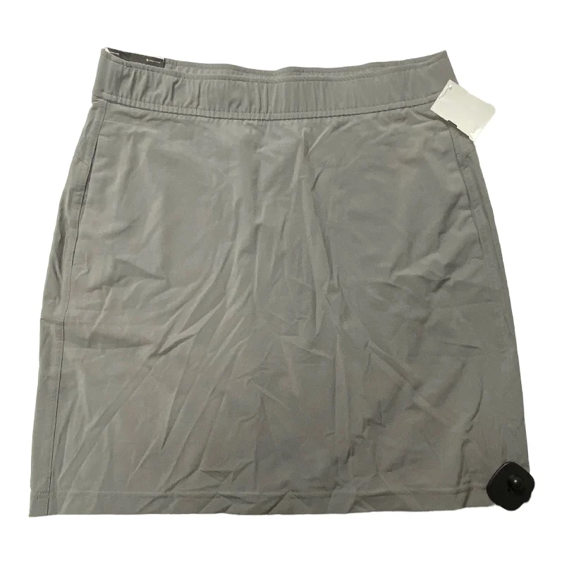 Grey Athletic Skirt Eddie Bauer, Size S wool skirt breathable