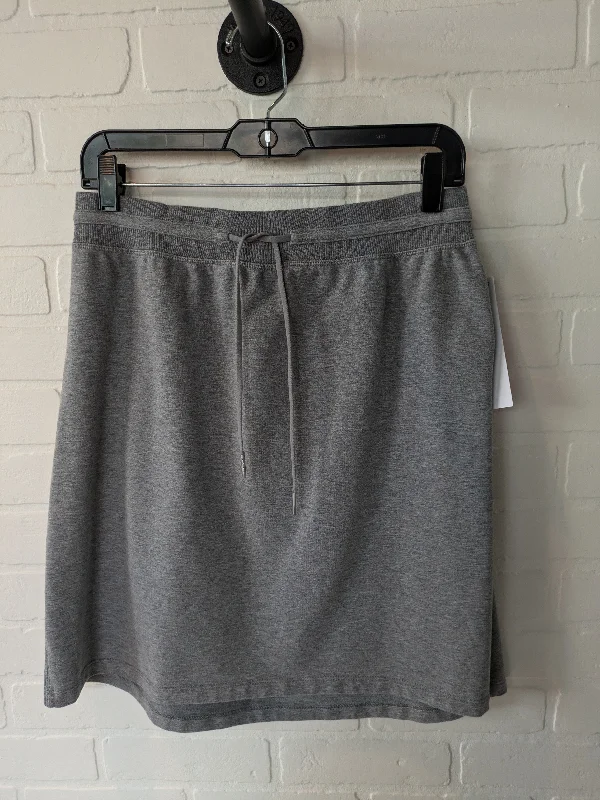 Grey Athletic Skirt Lululemon, Size 10 velvet skirt luxurious
