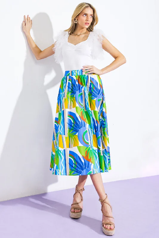ARE WE THERE YET WOVEN MIDI SKIRT velvet skirt sumptuous