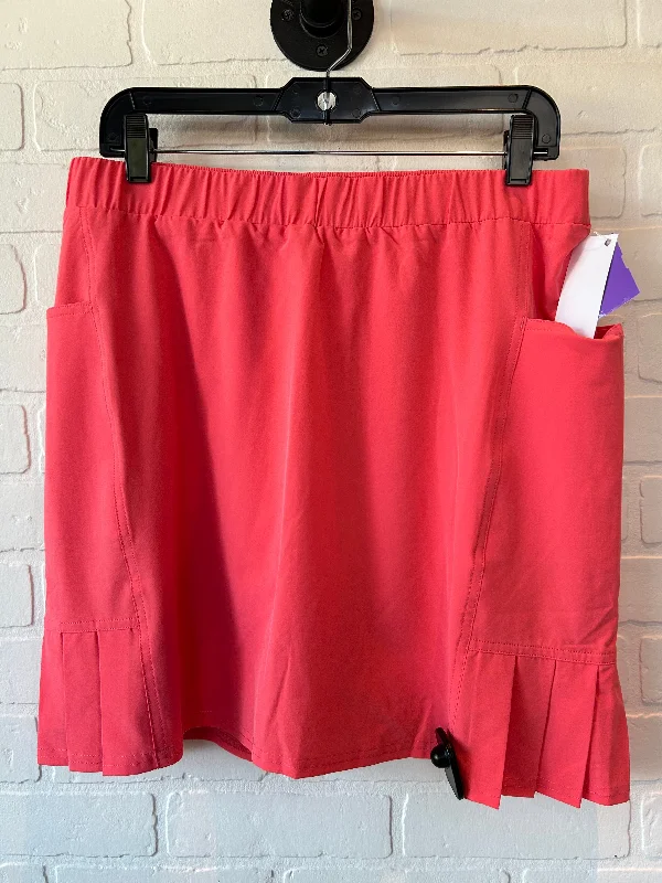 Pink Athletic Skirt Chicos, Size 6 denim skirt fashionable