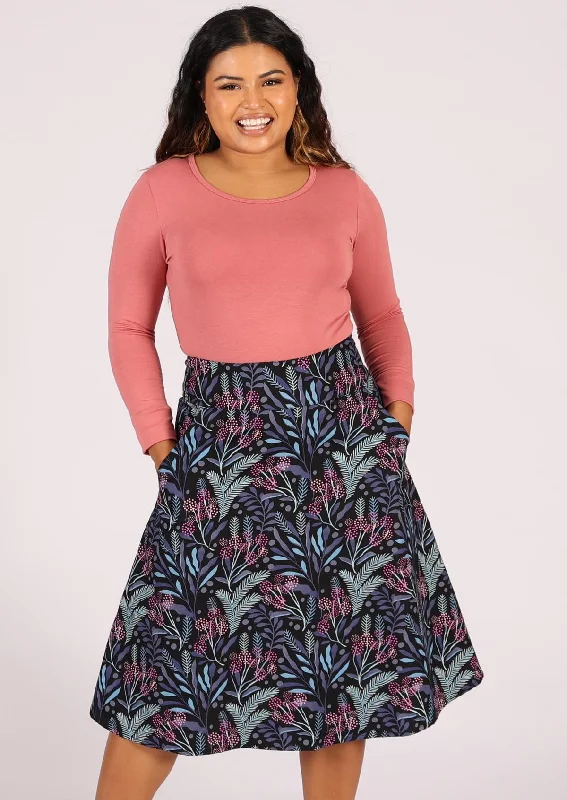 Zarah Skirt Obsidian lace skirt romantic
