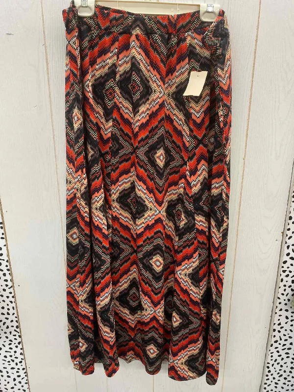 NY Collection Multi-Color Womens Size 1X Skirt