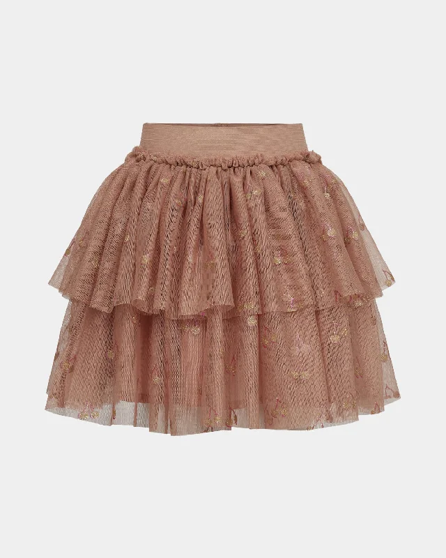 SIGGYSK SKIRT - Rosy brown