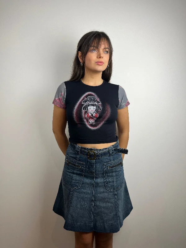 Vintage Y2K Denim Skirt