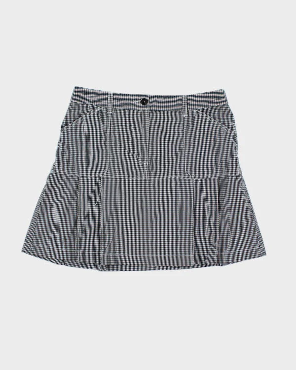 Y2k 00s Daily Sport Gingham Skirt - M