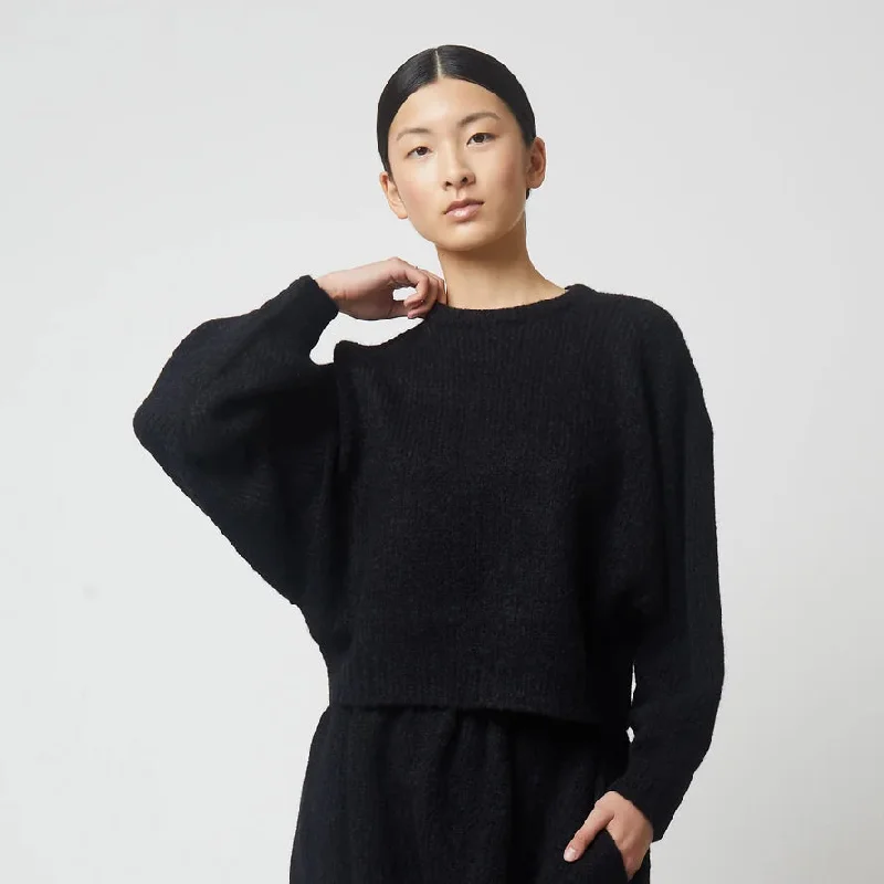 Atelier Delphine Balloon Sleeve Sweater Layered Multi-layer Single Layer