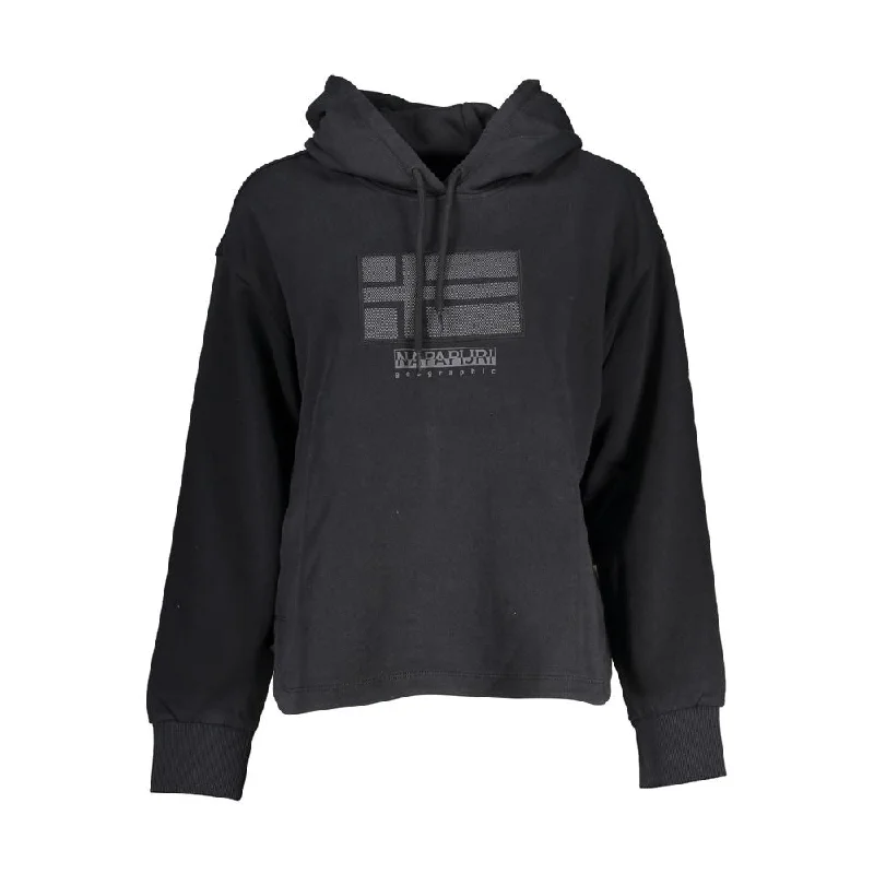 Black Cotton Sweater Fitted Loose Oversized