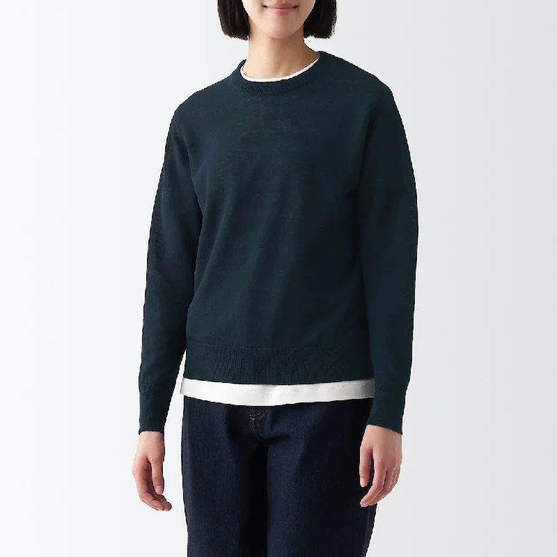 Hemp Crew Neck Sweater Satin Fabric Silk Fabric Chiffon Fabric