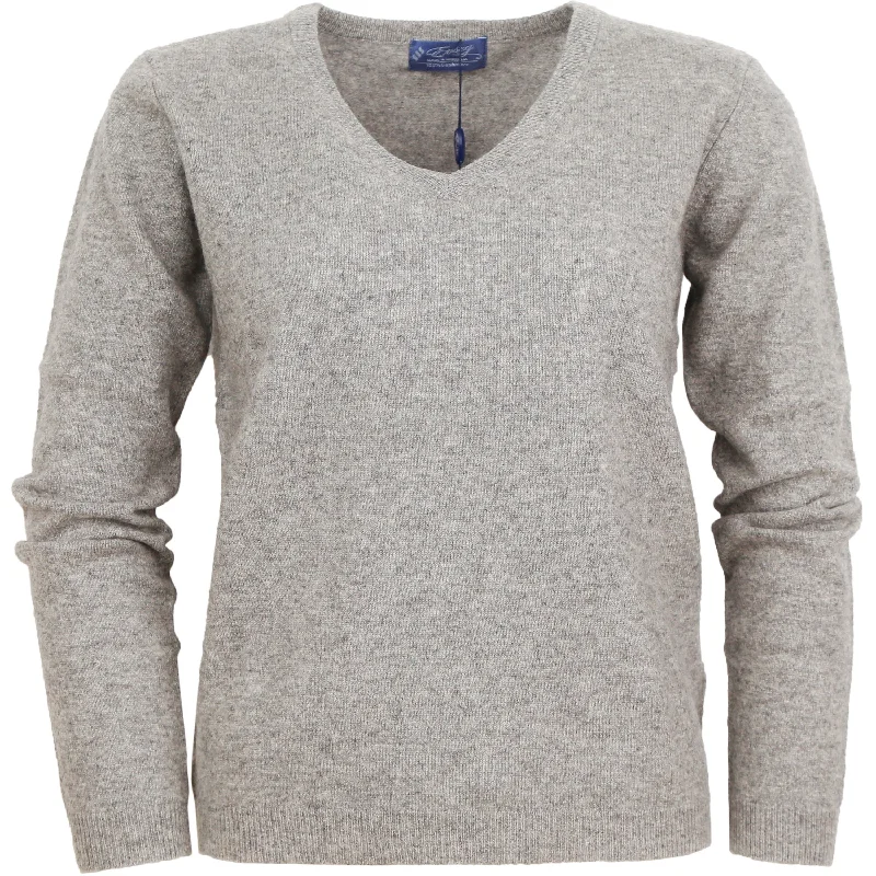 LADIES CLASSIC V NECK SWEATER Turtle Neck Boat Neck Asymmetrical Neck