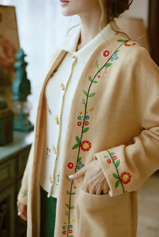 Autumn's Wind, Sweater Coat Stretchy Elastic Breathable