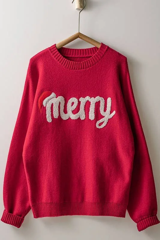 Merry Knit Sweater Sweater Knitwear Pullover