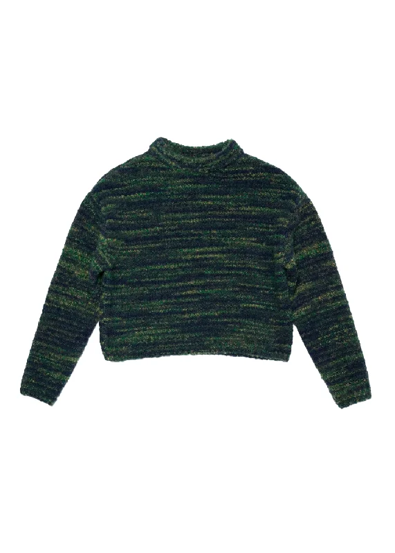 Nanna Boucle Sweater Faux Fur Fabric Real Fur Fabric Shearling Fabric