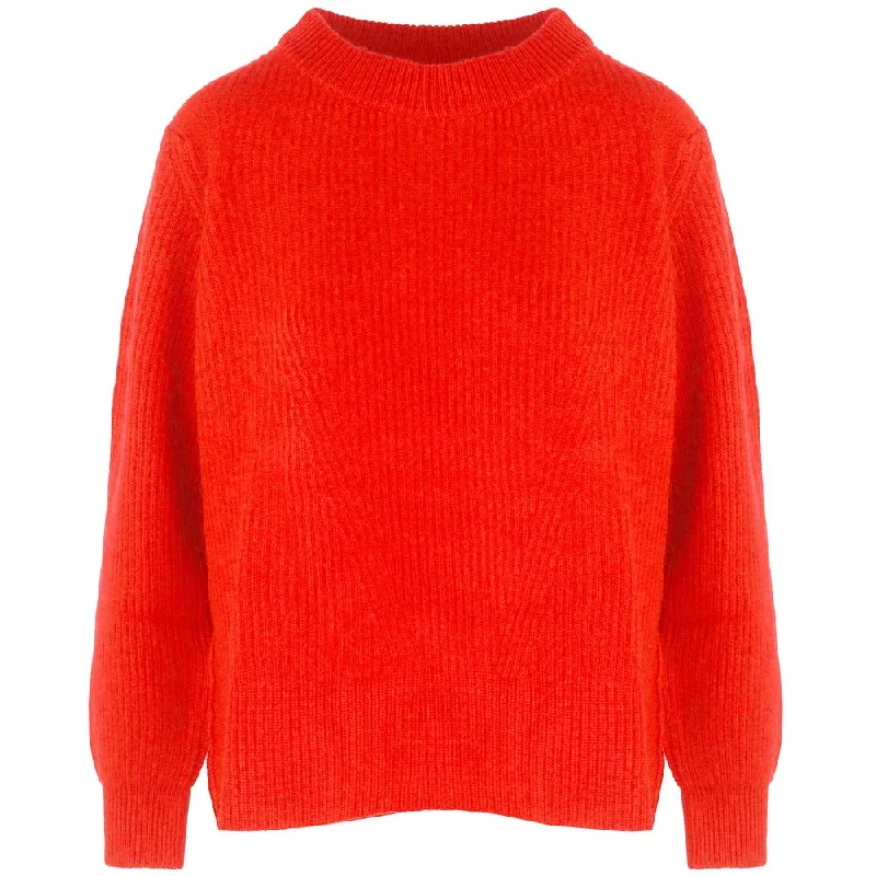 Orange Cashmere Sweater Machine Wash Dry Clean Hand Wash