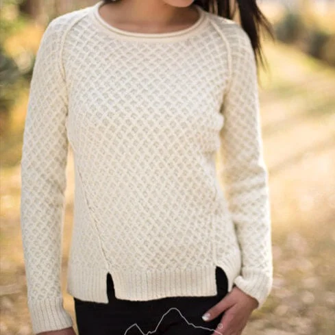 Ivane Alpaca Sweater Embroidered Appliqued Beaded