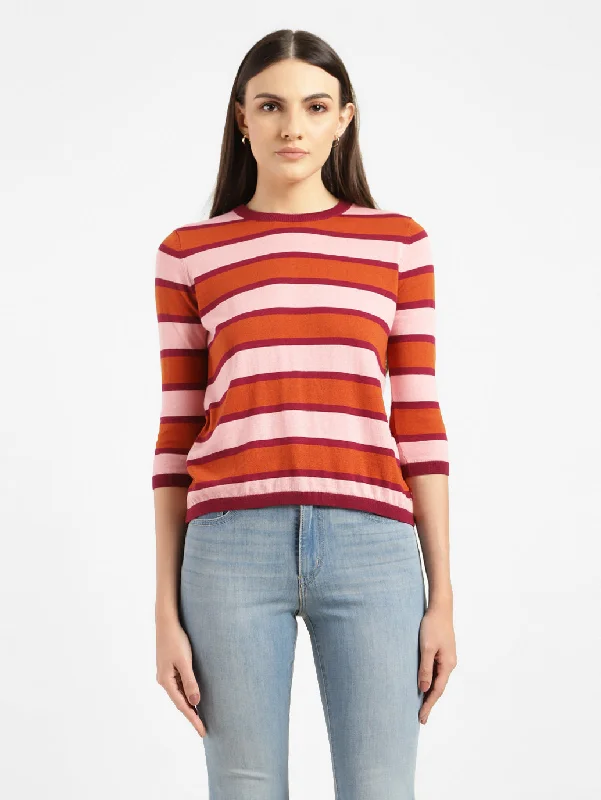 Women's Regular Fit Sweaters Graphic Sweater Embroidered Appliqued