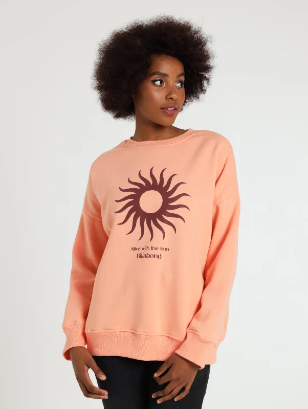 Alive Crew Sweater - Orange