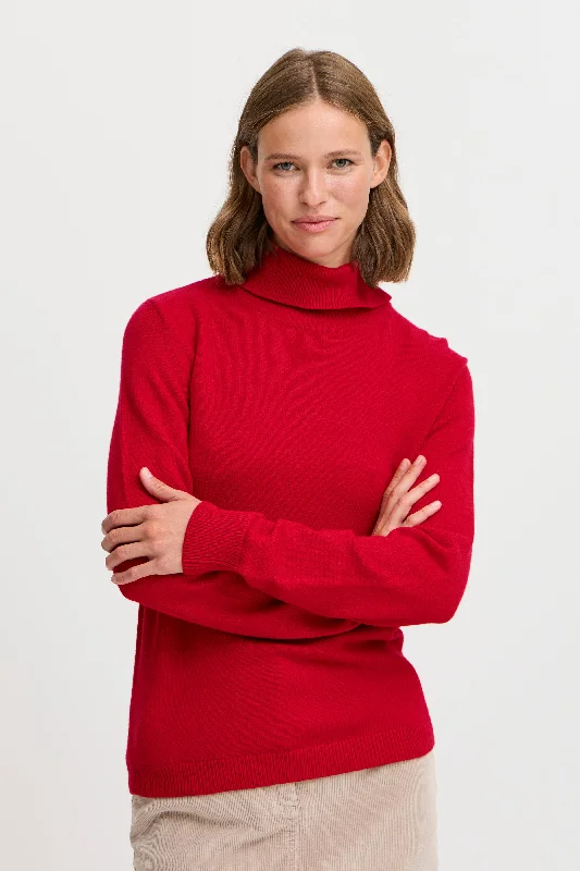 B.Young Manina Sweater Seamless Knitted Crochet