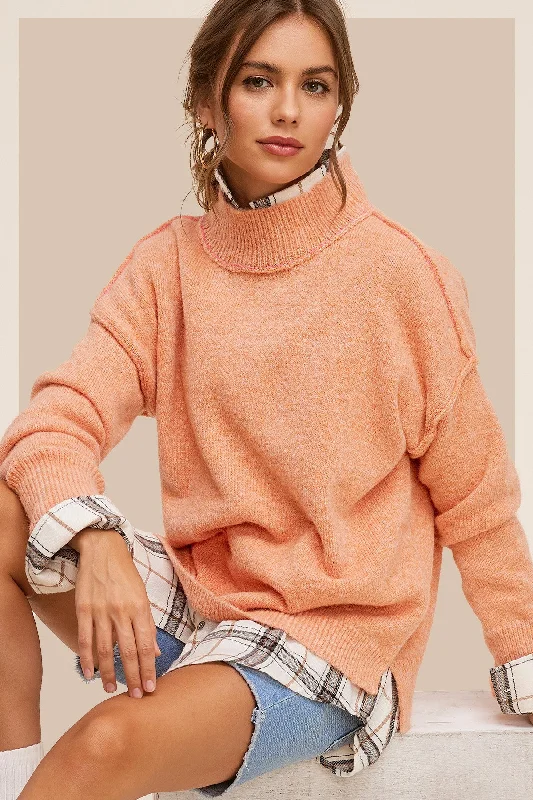 Ella Long Sleeve Cozy Knit Sweater