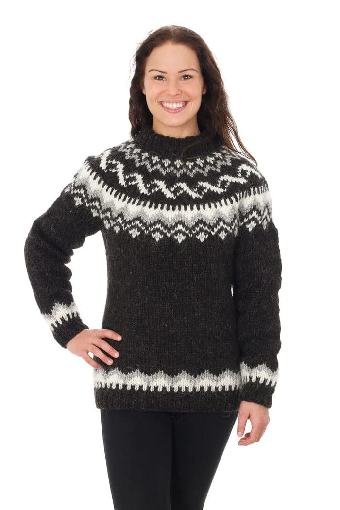 Hrafnhildur - Wool sweater knitting kit