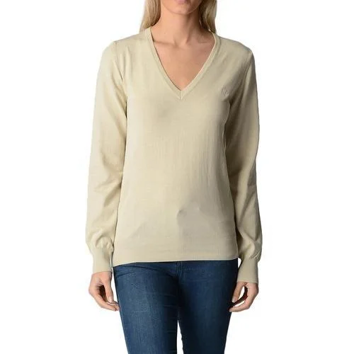 Beige M Fred Perry Womens Sweater 31420007 7001