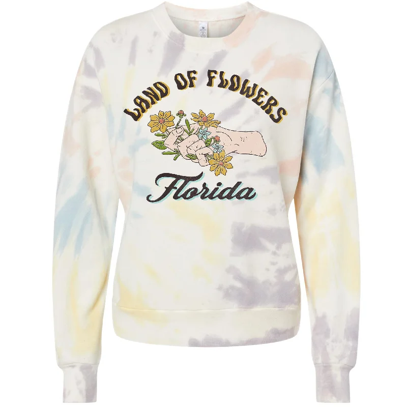 Land of Flowers Florida Pullover Sweater