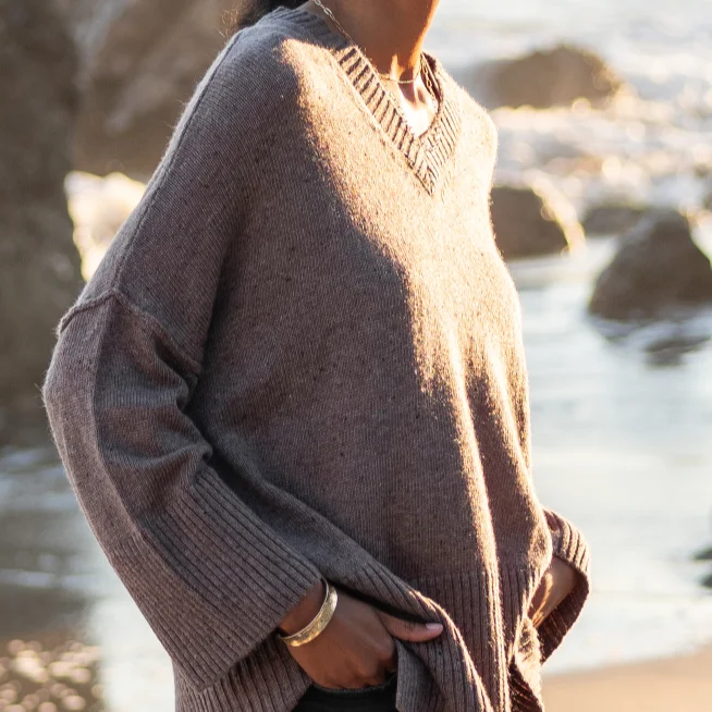 Mersea Montauk V-Neck Sweater