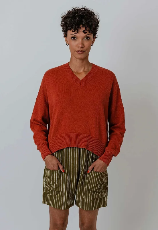 Griddy Sweater - Saffron