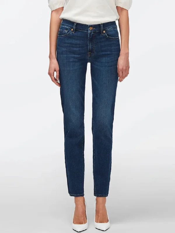 7 For All Mankind Roxanne Bair Eco Jeans Duchess Fashionable Straight Fit Denim