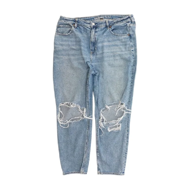 Blue Solid High Rise Regular Jeans Casual Distressed Skinny Jeans