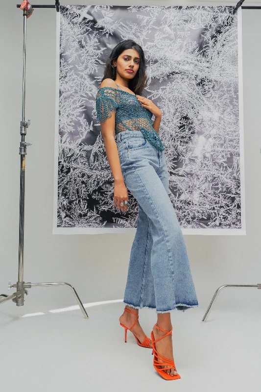 Classic Raw Wide Jeans Fashionable Slouchy Fit Jeans