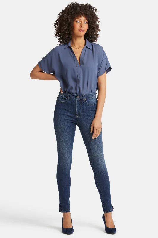 Curve Shaper™ Ami Skinny Jeans - Wellspring Comfortable Zip-Fly Denim Jeans