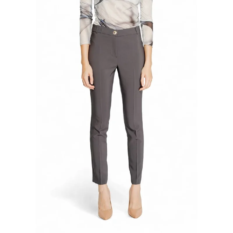 Gray Polyester Jeans & Pant Stylish Cargo Style Jeans