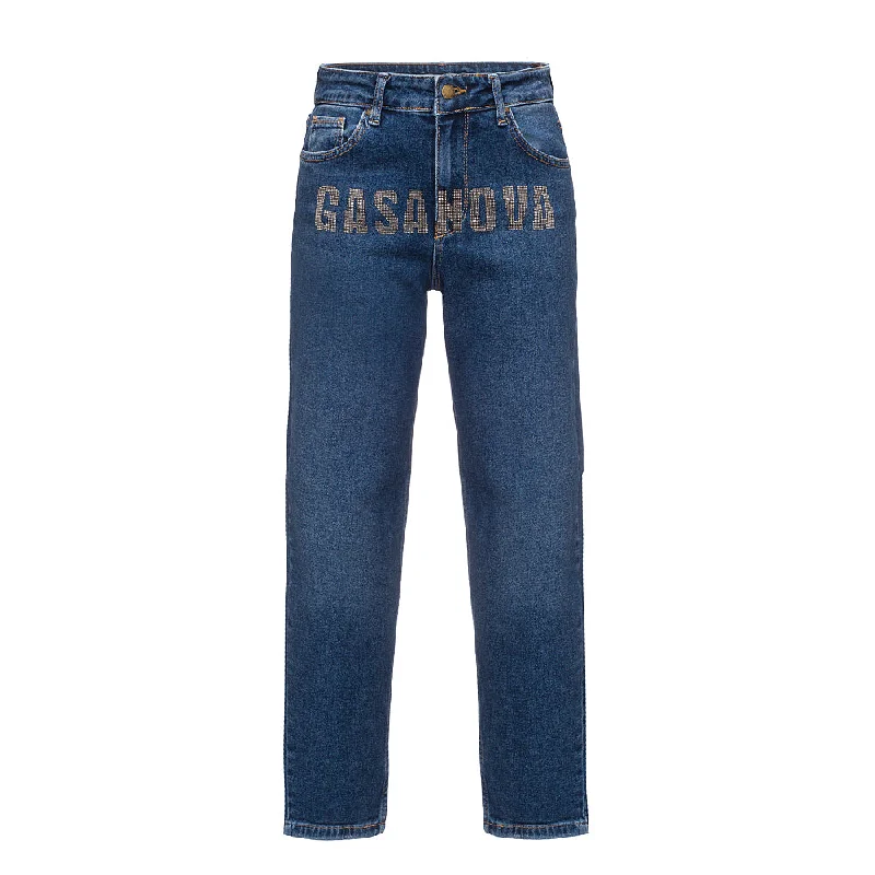 Jeans GASANOVA Trendy Cut-Off Denim Shorts