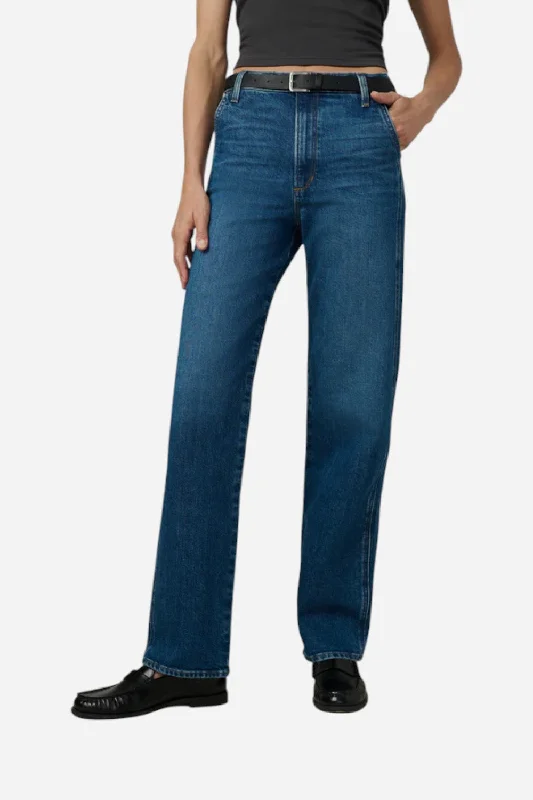 Joe's Jeans The Margot Trouser in Big Deal Comfortable Folded Hem Jeans