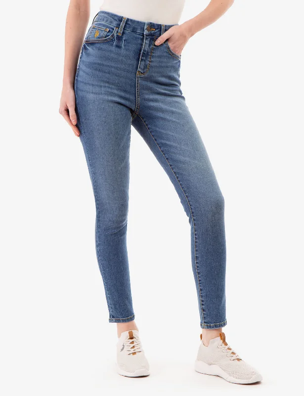 ULTRA HIGH RISE CURVY JEANS Trendy Classic Fit Jeans