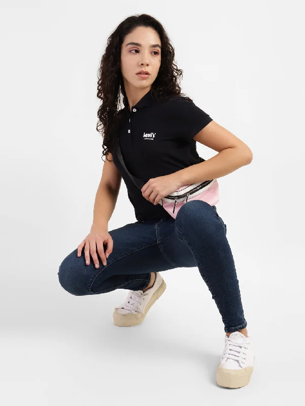 Women's Mid Rise 710 Super Skinny Fit Jeans Fashionable Slouchy Fit Jeans