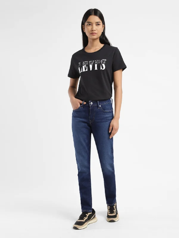 Women's Mid Rise 711 Skinny Fit Jeans Casual Loose Fit Jeans