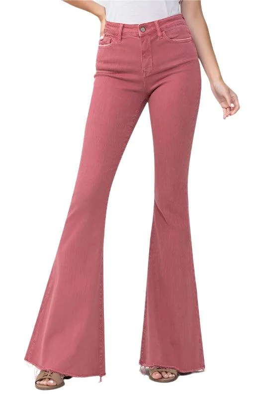 High Rise Super Flare Jeans