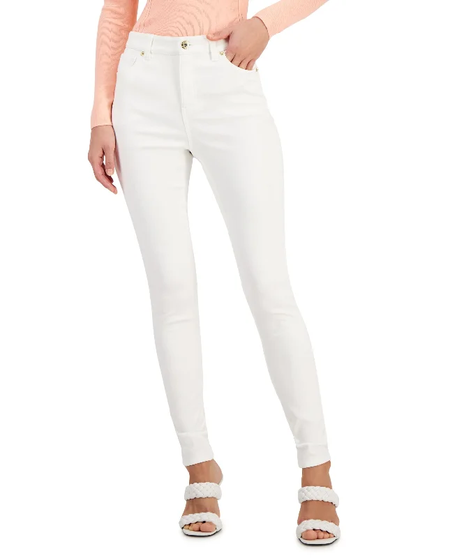 INC International Concepts Womens High Rise Skinny Jeans