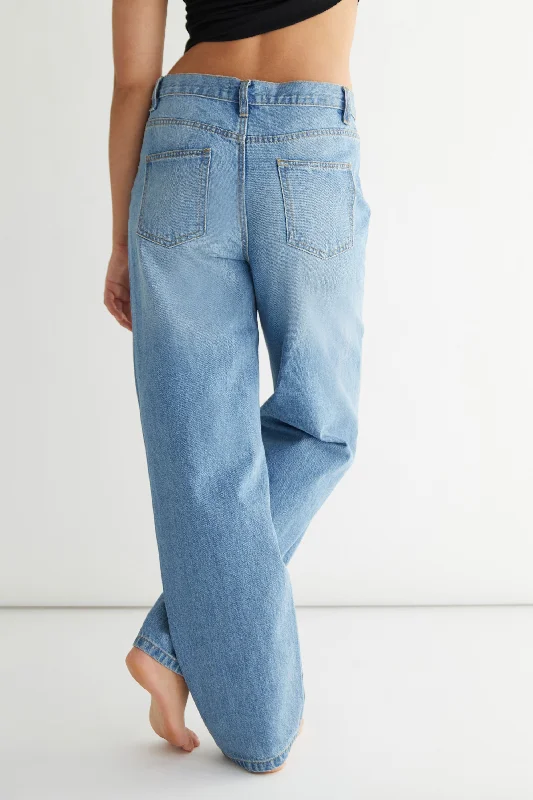 RELAXED FIT JEANS