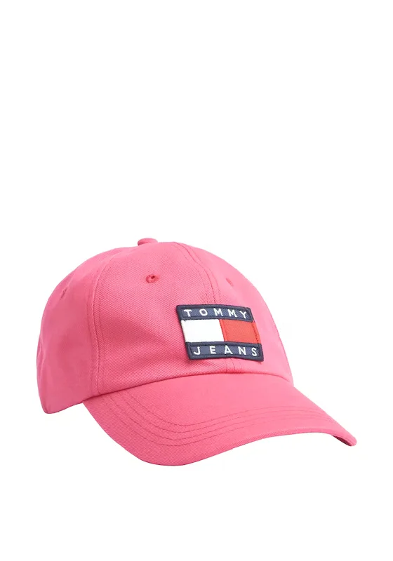 Tommy Jeans Heritage Badge Cap, Pink