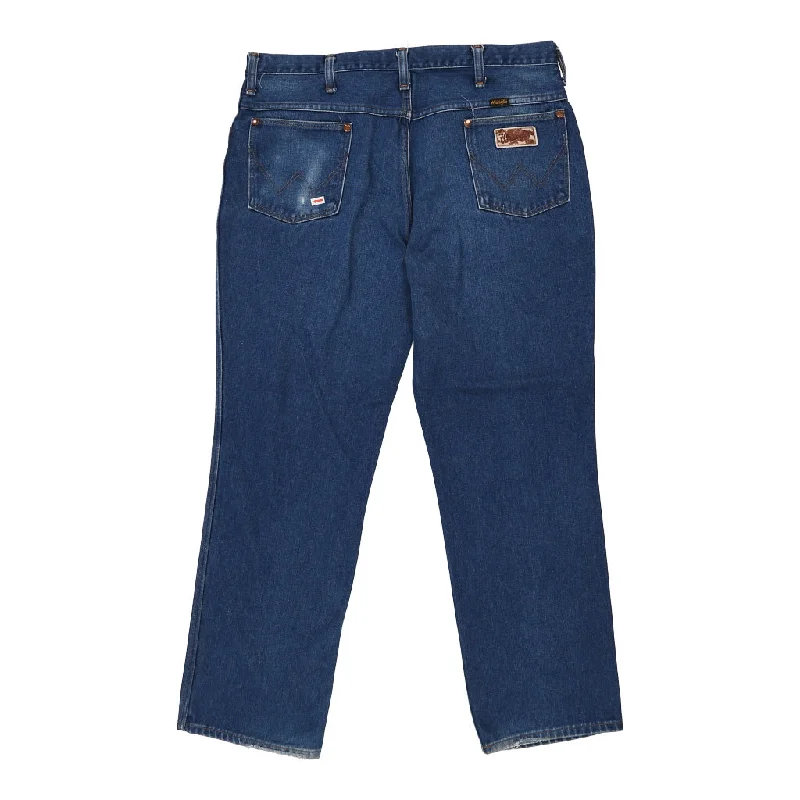 Wrangler Jeans - 36W UK 18 Blue Cotton